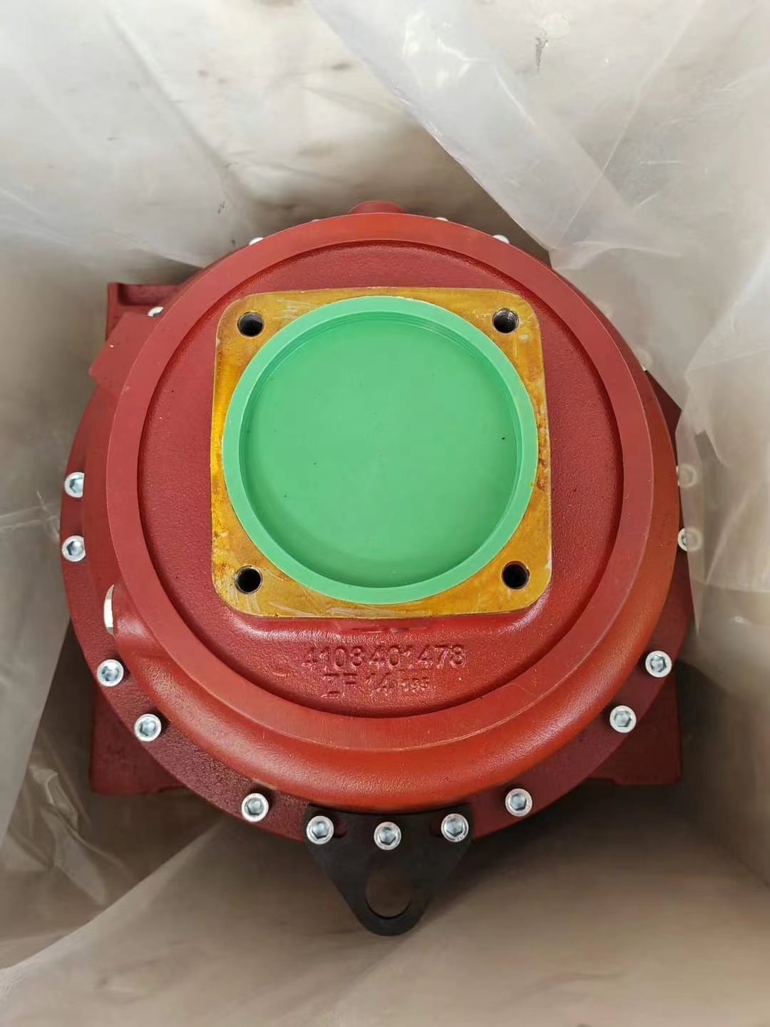 Hose, secure the outlet（攪拌車減速